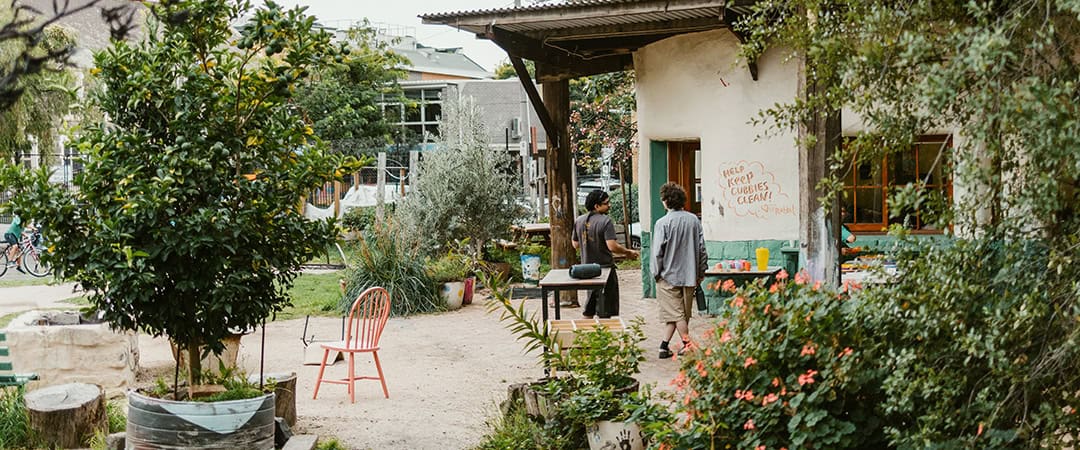 Community Garden at The Venny in Melbourne Community garden at The Venny, a vibrant space supporting children and local sustainability initiati.